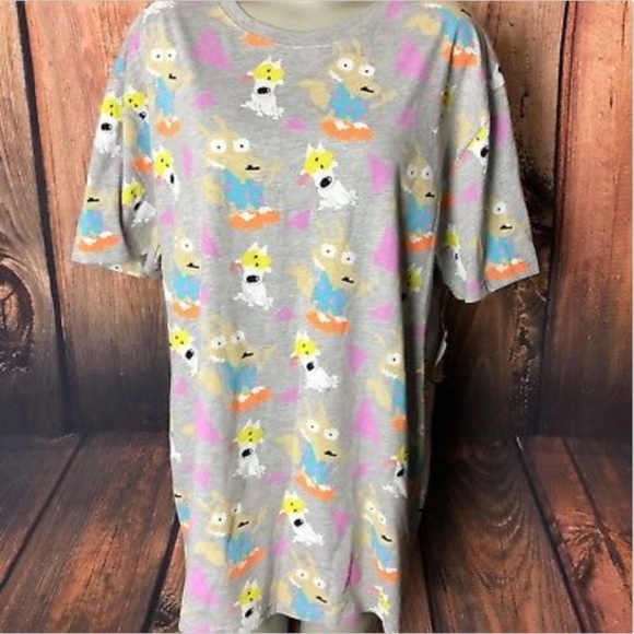 Nickelodeon Tops - Rockos Modern Life  Top Short Sleeve